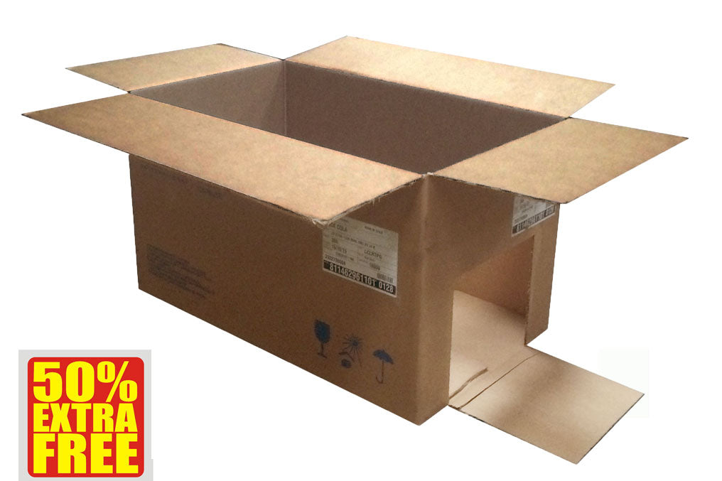 Used Printed Double Wall Box - 970mm x 580mm x 580mm