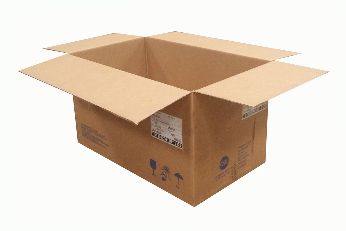 Used Printed Double Wall Box - 970mm x 580mm x 580mm