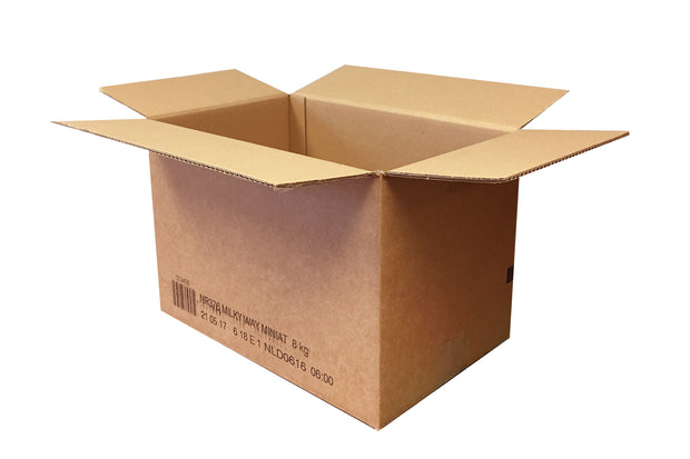 Used Printed Double Wall Box - 380mm x 250mm x 265mm