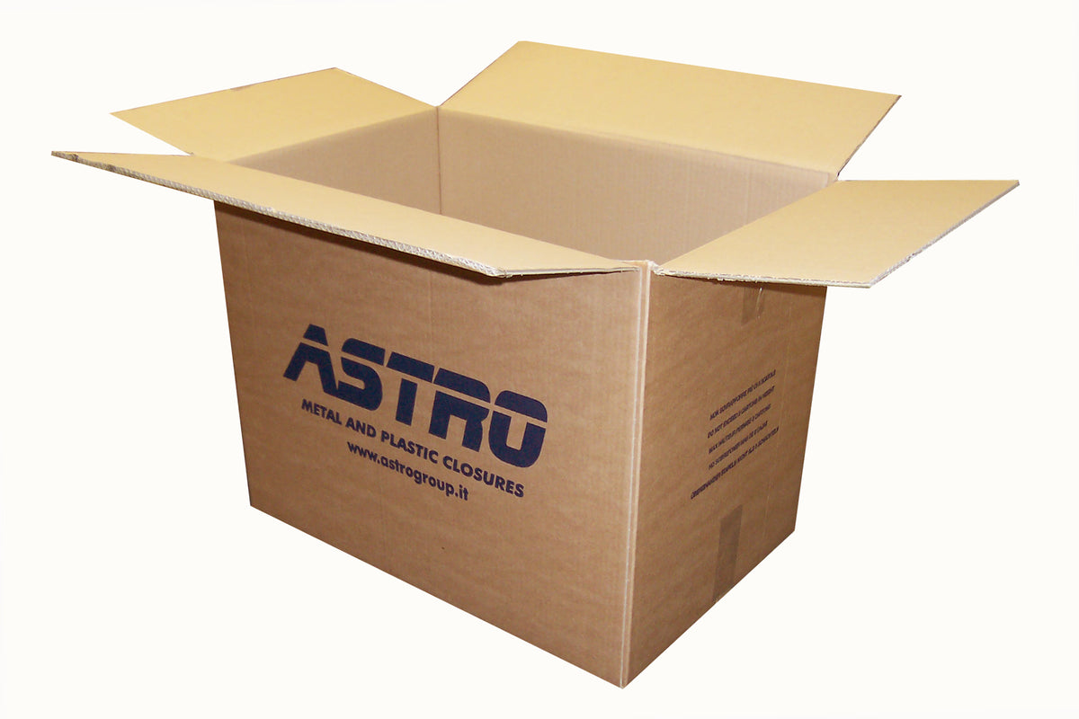 Used Printed Strong Double Wall Box - 575mm x 375mm x 440mm