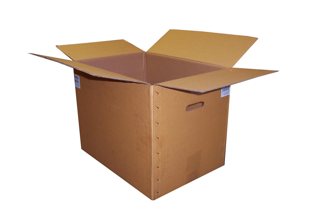 Used Plain Vstrong Single Wall Box - 480mm x 350mm x 370mm