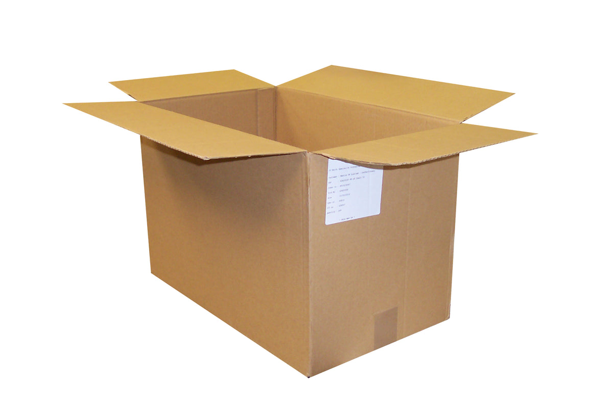 Used Plain Strong Single Wall Box - 480mm x 285mm x 330mm