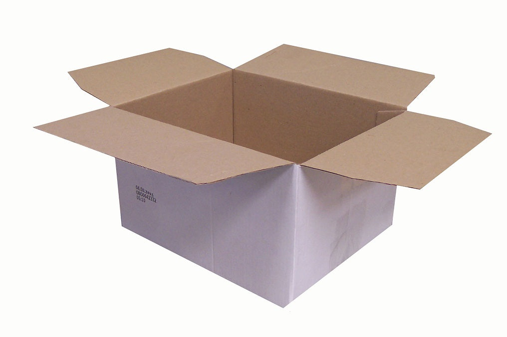 Used Plain Single Wall Box - 200mm x 160mm x 110mm