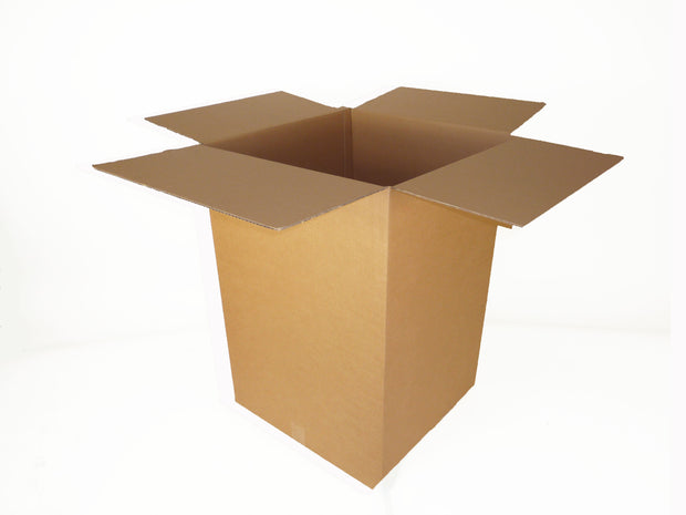 New Plain Strong Single Wall Box - 530mm x 530mm x 740mm
