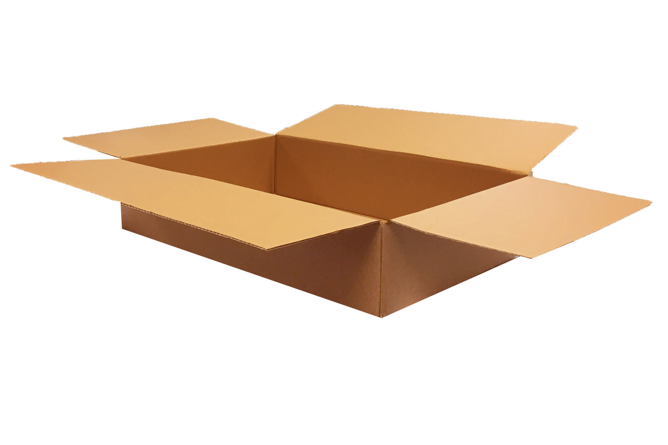 New Plain Single Wall Box - 550mm x 370mm x 125mm