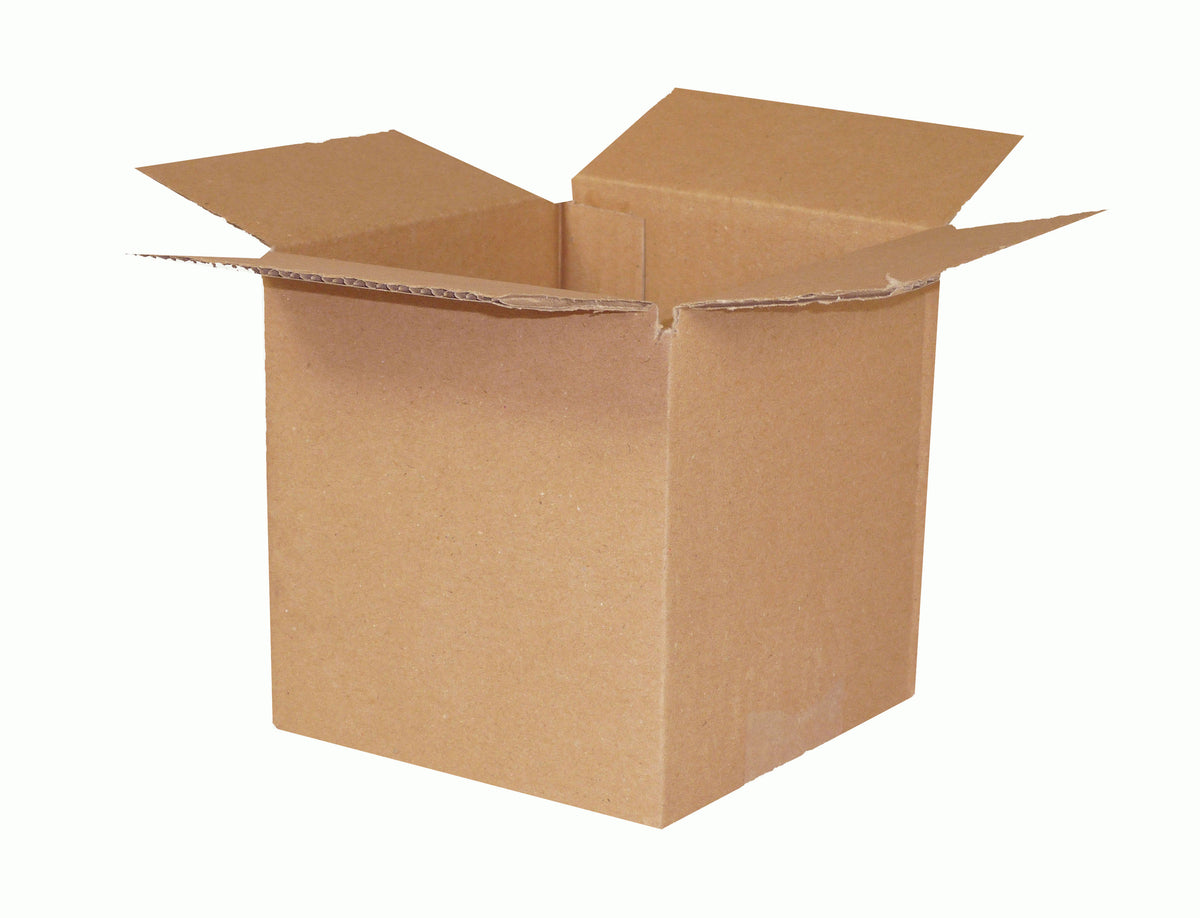 New Plain Single Wall Box - 128mm x 128mm x 128mm